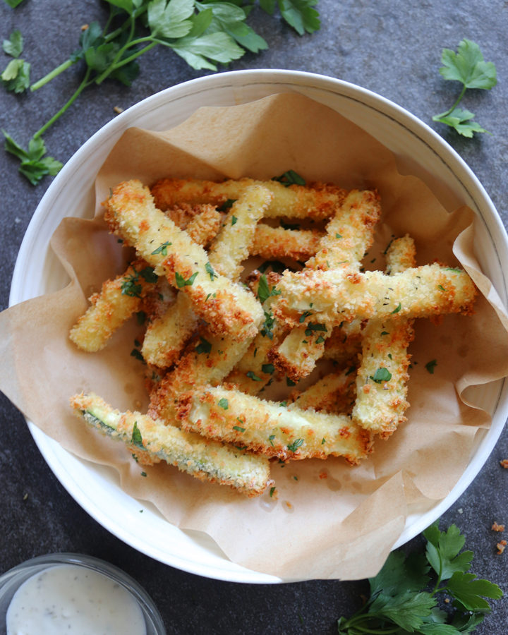 Air Fried Zucchini Fries