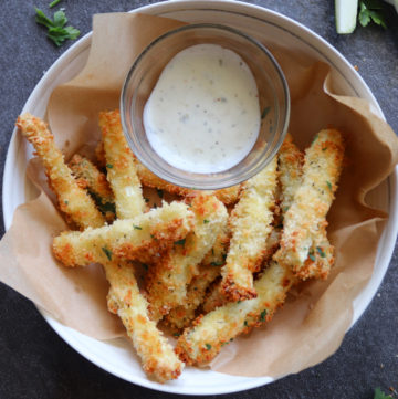 Air Fryer Zucchini Fries